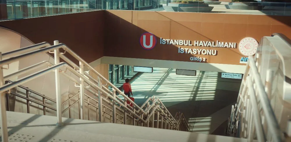 istanbul airport metro station