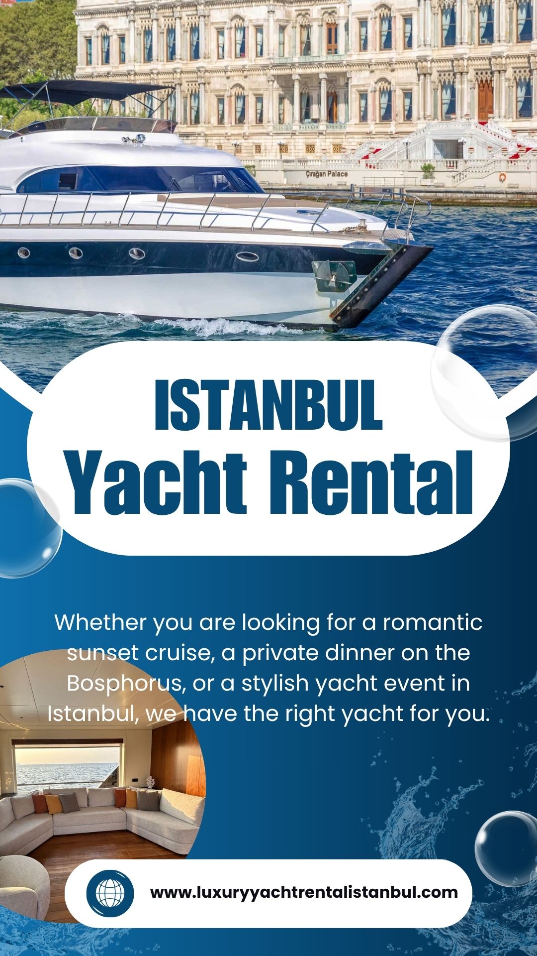 Luxury Yacht Rental in Istanbul